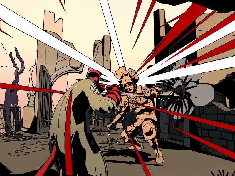 Hellboy Web of Wyrd — скриншот 1