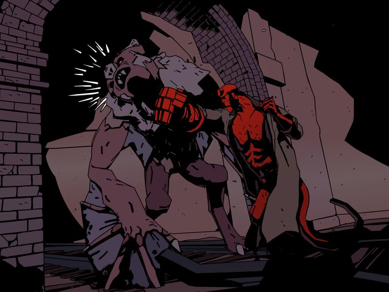 Hellboy Web of Wyrd — скриншот 4