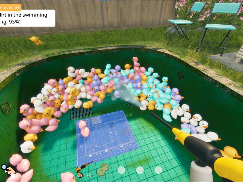 Pool Cleaning Simulator — скриншот 1