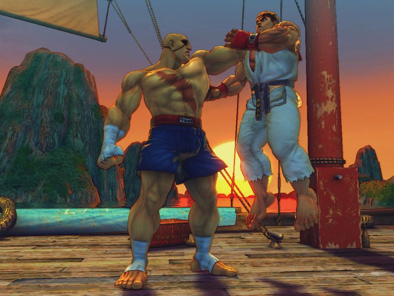 Street Fighter IV — скриншот 6
