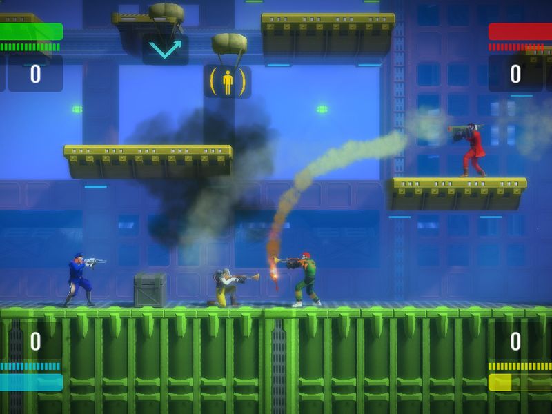 Скриншот 1 — Bionic Commando Rearmed