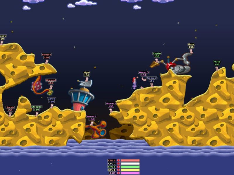 Worms Armageddon — скриншот 1