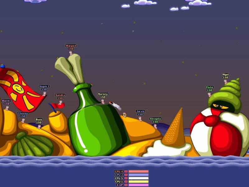 Worms Armageddon — скриншот 2