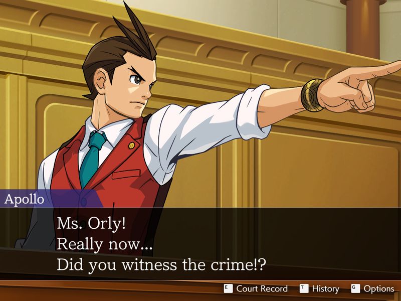 Apollo Justice Ace Attorney Trilogy — скриншот 1