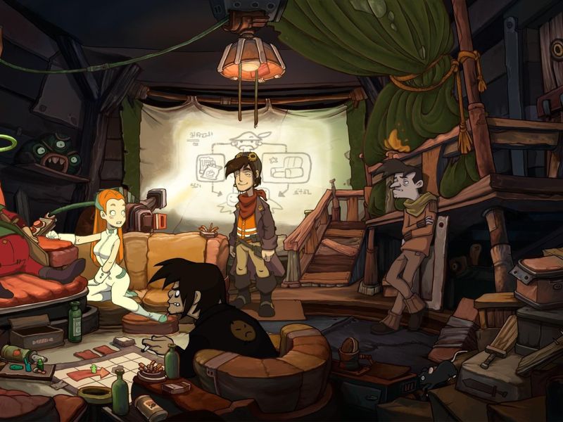 Chaos on Deponia — скриншот 1