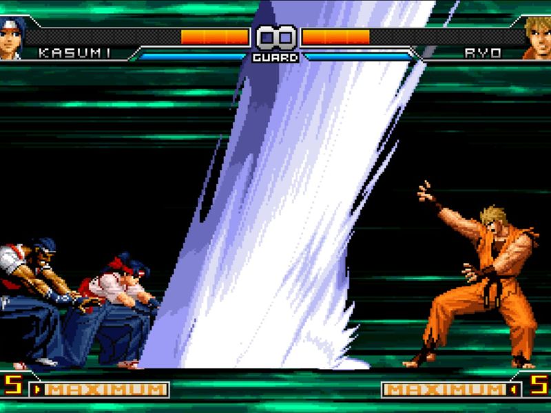 THE KING OF FIGHTERS 2002 UNLIMITED MATCH — скриншот 3