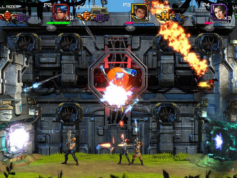 Contra Operation Galuga — скриншот 6