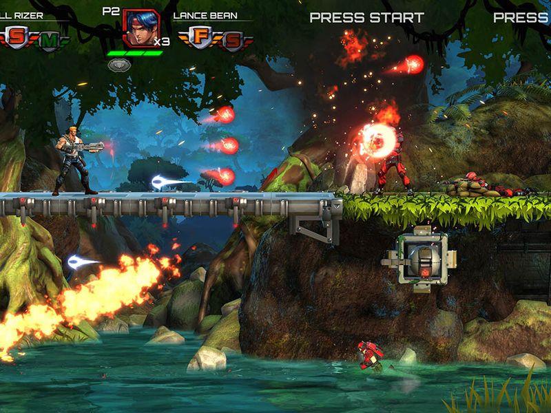 Contra Operation Galuga — скриншот 1