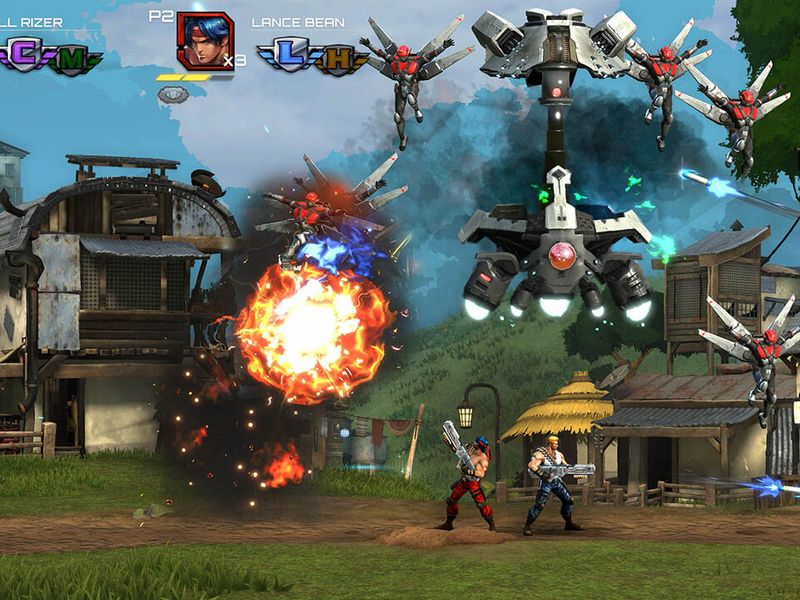 Contra Operation Galuga — скриншот 2
