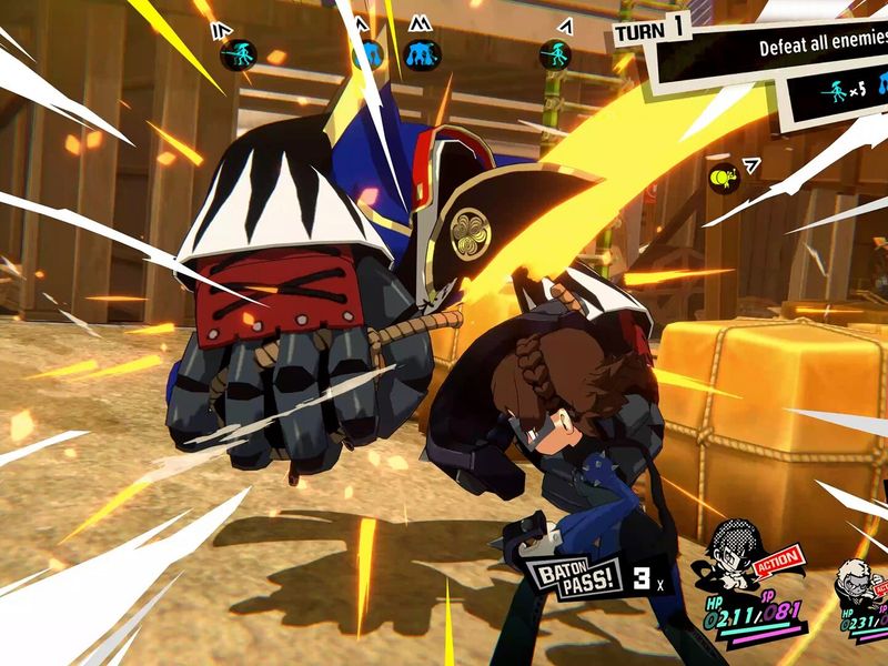 Persona 5 Tactica — скриншот 3