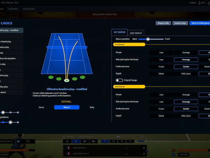 Tennis Manager 2023 — скриншот 5