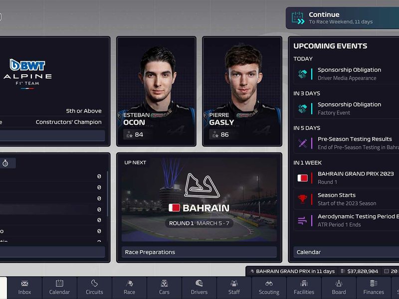 F1 Manager 2023 — скриншот 4