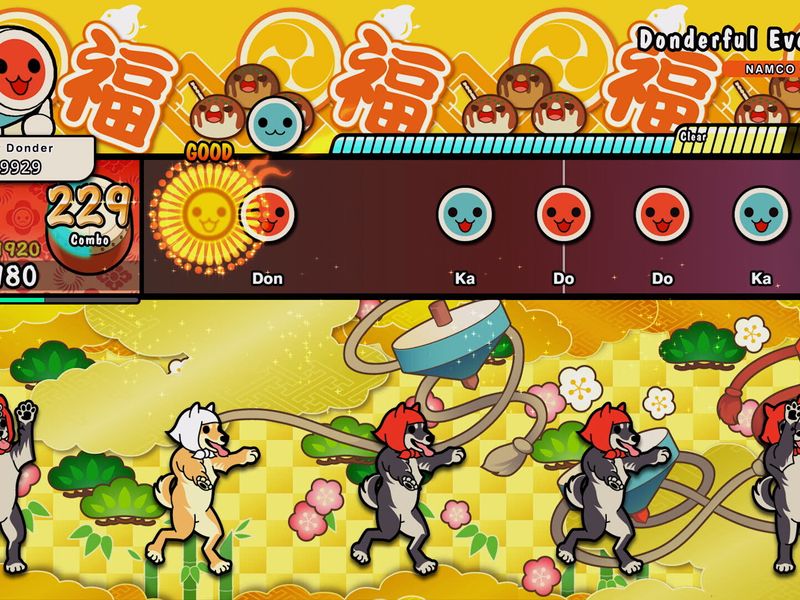 Taiko no Tatsujin Rhythm Festival — скриншот 1