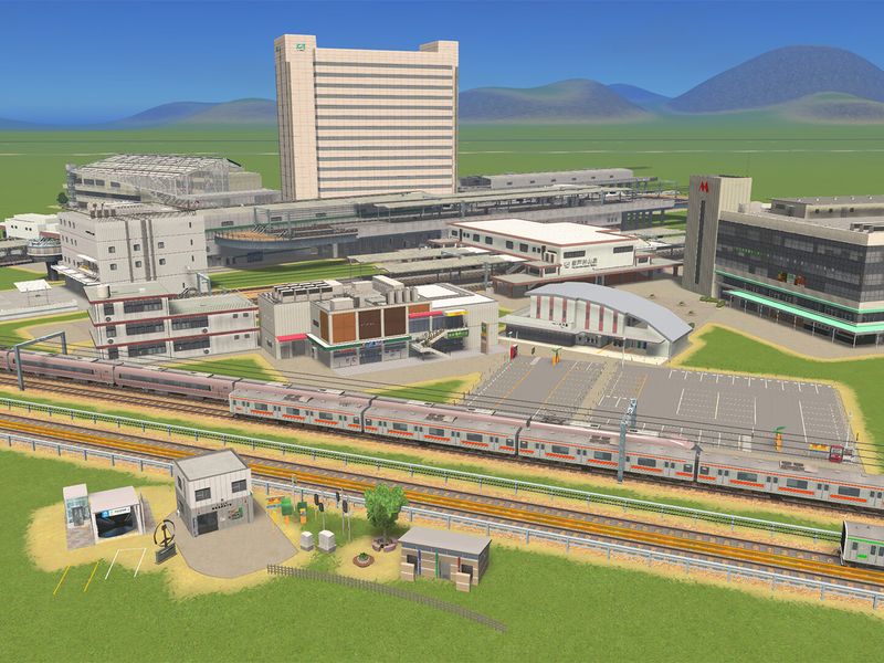 Cities Skylines Content Creator Pack Railroads of Japan — скриншот 8