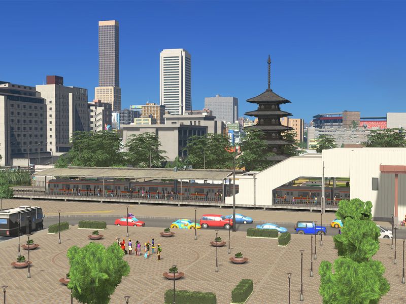 Cities Skylines Content Creator Pack Railroads of Japan — скриншот 7