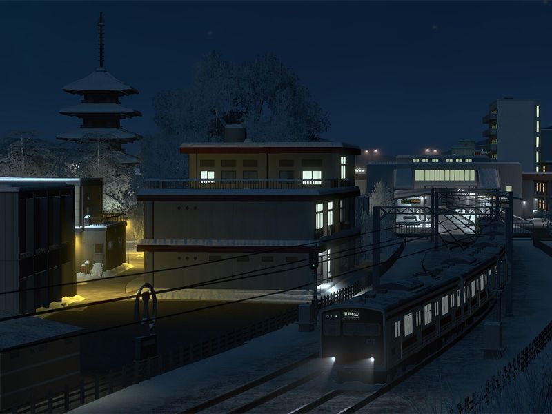 Cities Skylines Content Creator Pack Railroads of Japan — скриншот 2