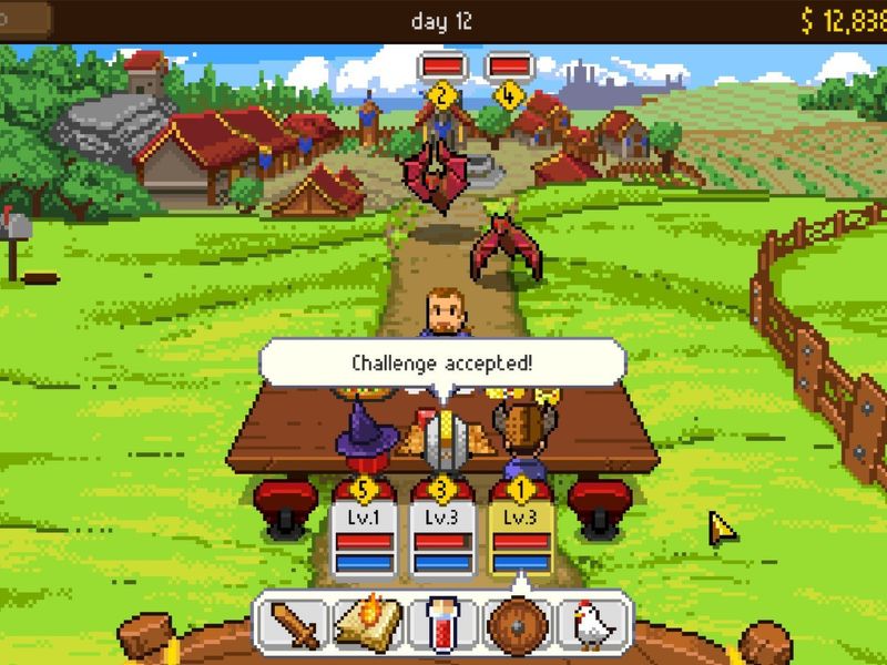 Knights of Pen and Paper +1 Edition — скриншот 1