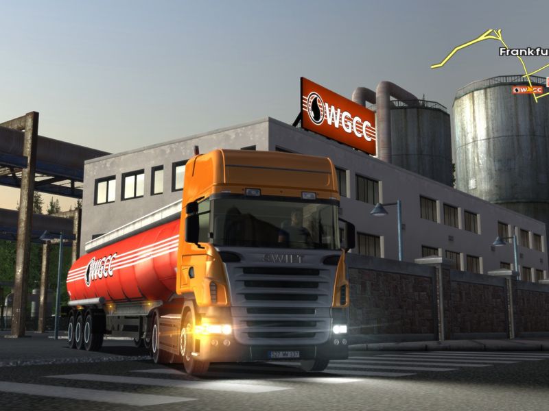 Euro Truck Simulator — скриншот 1