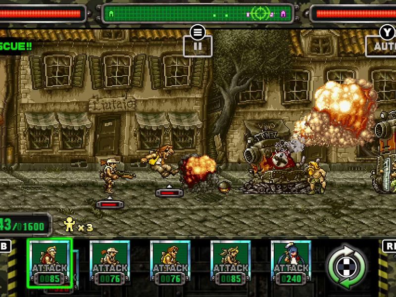Скриншот 1 — METAL SLUG ATTACK RELOADED