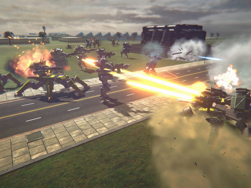 Custom Mech Wars — скриншот 4