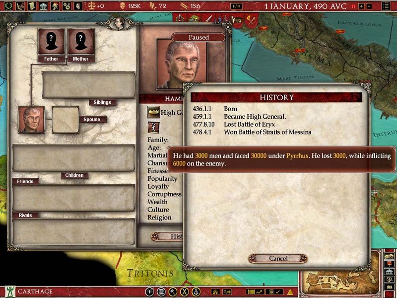 Europa Universalis Rome Gold — скриншот 1