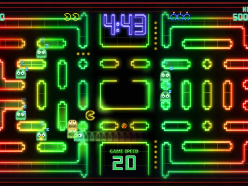 PAC MAN Championship Edition DX — скриншот 1