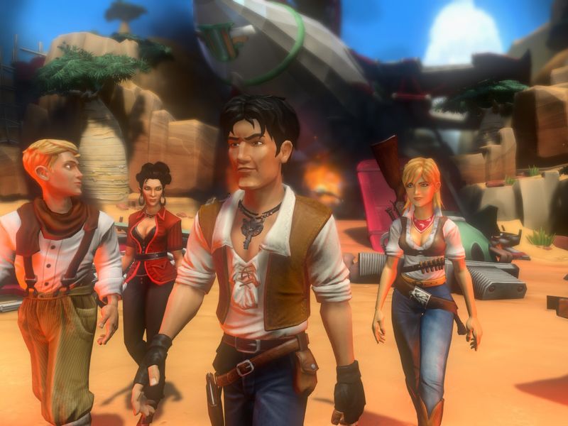 Jack Keane 2 The Fire Within — скриншот 1