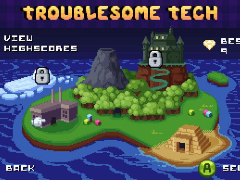 Super Puzzle Platformer Deluxe — скриншот 2