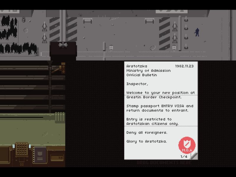 Papers, Please — скриншот 2