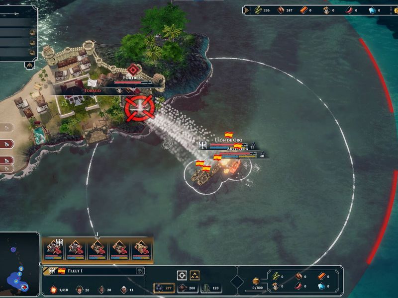 Corsairs Battle Of The Caribbean — скриншот 2
