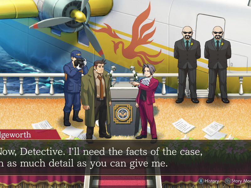 Ace Attorney Investigations — скриншот 1