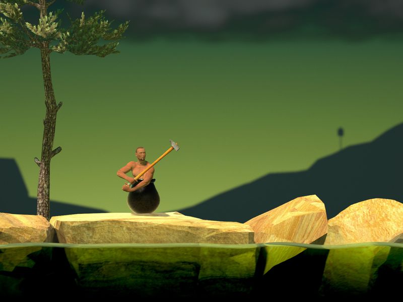 Getting Over It with Bennett Foddy — скриншот 1