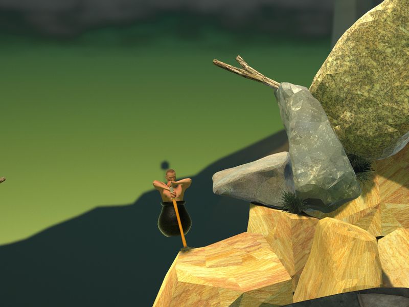 Getting Over It with Bennett Foddy — скриншот 4