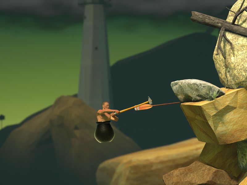 Getting Over It with Bennett Foddy — скриншот 5