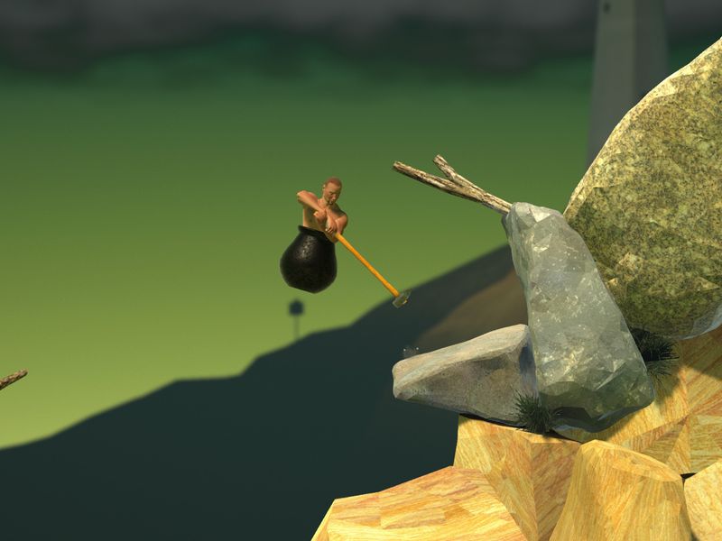 Getting Over It with Bennett Foddy — скриншот 2