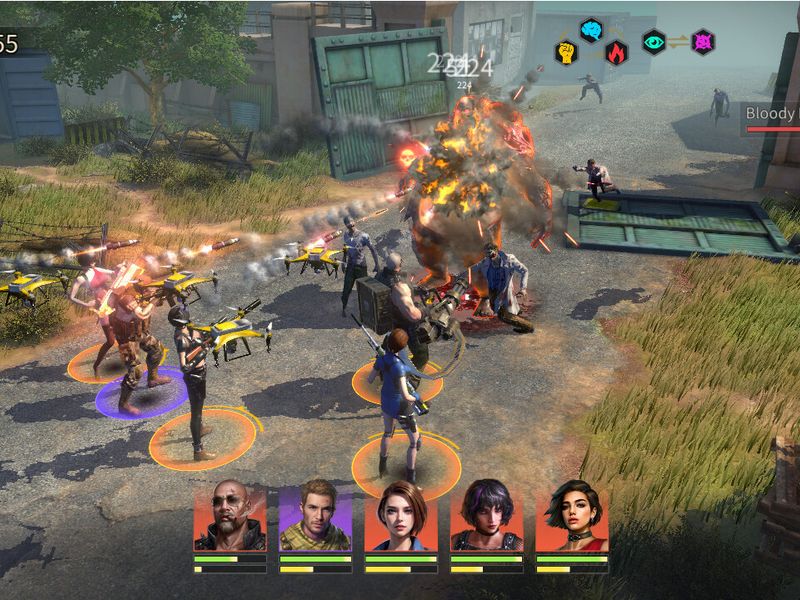Zombiflux: Sleepless War — screenshot 1