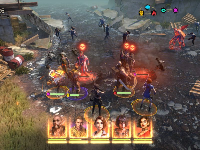 Zombiflux: Sleepless War — screenshot 2