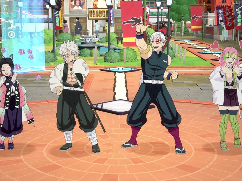 Demon Slayer Kimetsu no Yaiba Sweep the Board! — скриншот 2
