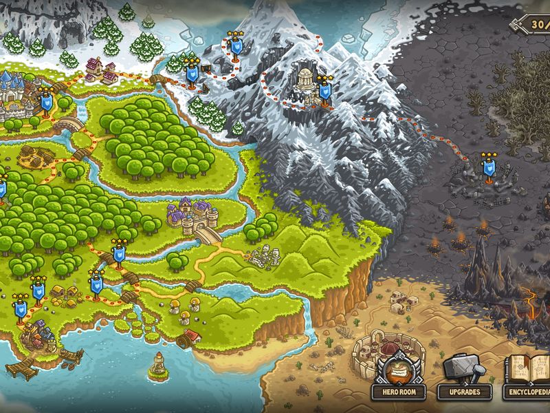Kingdom Rush Tower Defense — скриншот 1