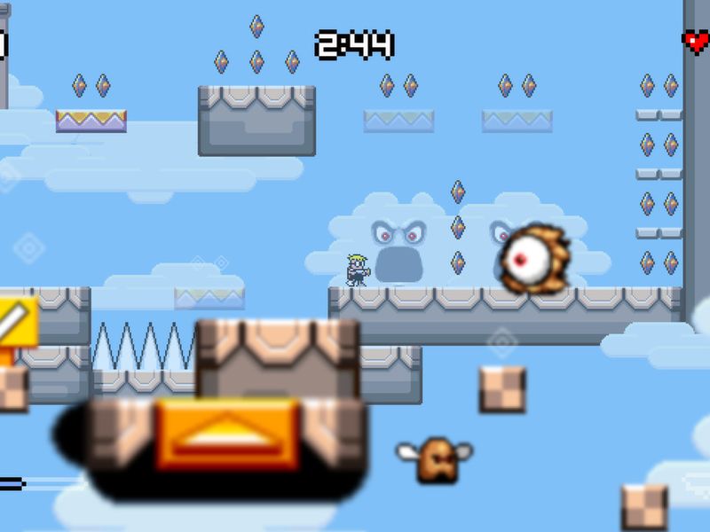 Mutant Mudds Deluxe — скриншот 3