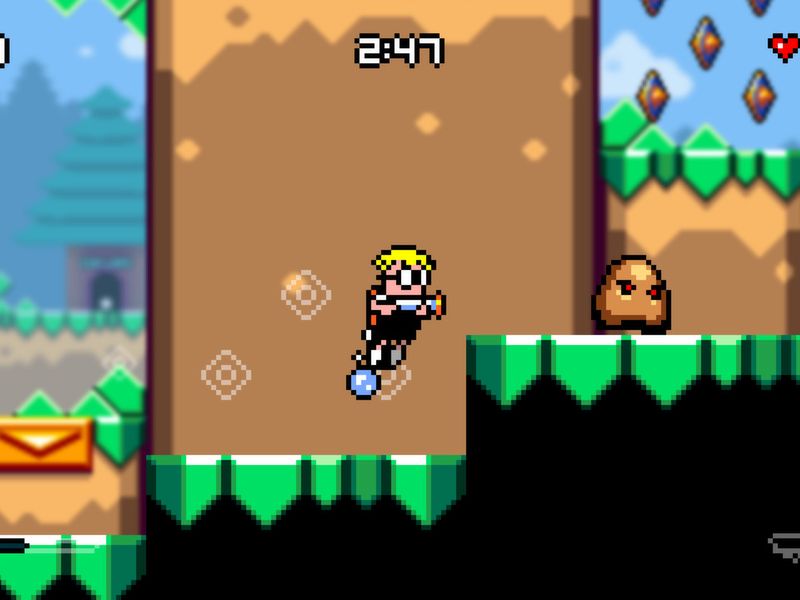 Mutant Mudds Deluxe — скриншот 1
