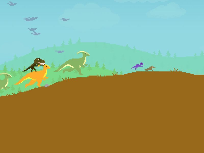Dino Run DX — скриншот 4