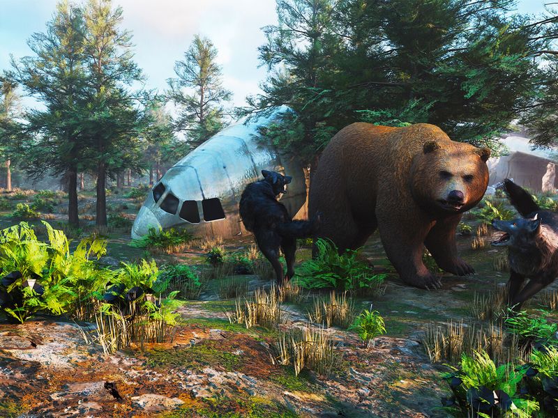 Wolf Simulator — скриншот 4
