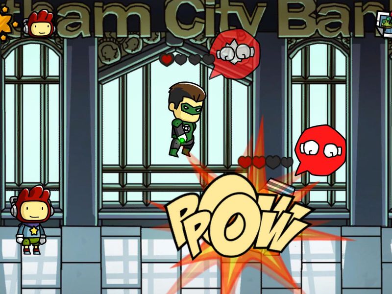 Scribblenauts Unmasked A DC Comics Adventure — скриншот 1