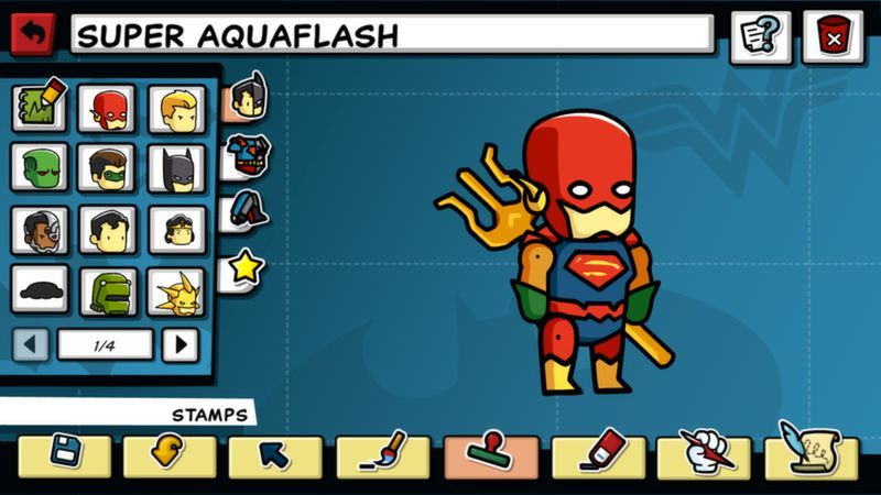 Scribblenauts Unmasked A DC Comics Adventure — скриншот 7
