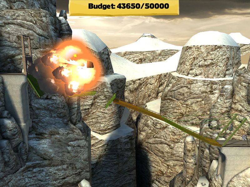 Bridge Constructor — скриншот 3