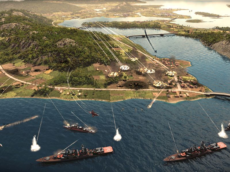 Wargame Red Dragon — скриншот 1