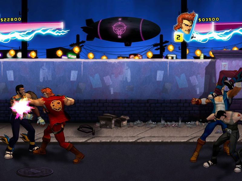 Double Dragon Neon — скриншот 1