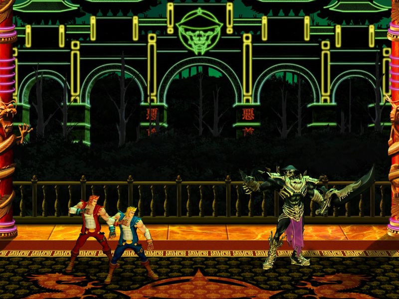 Double Dragon Neon — скриншот 5