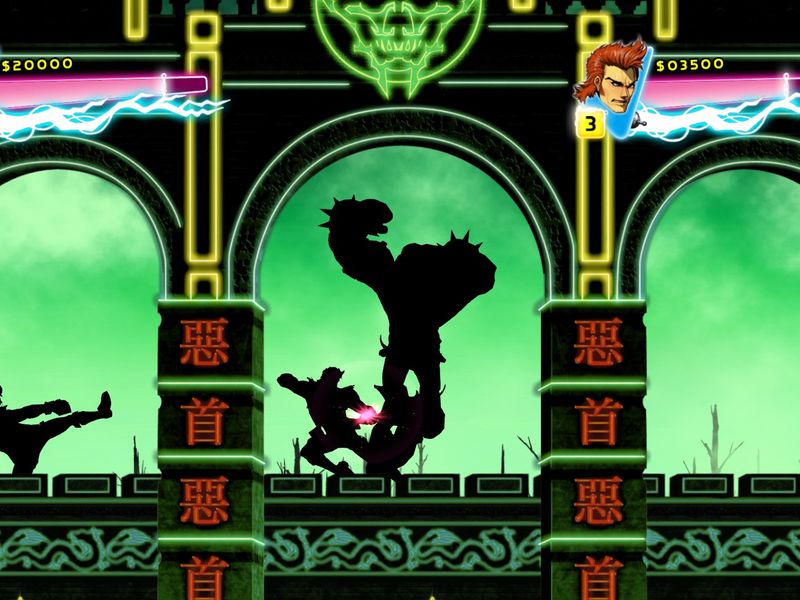 Double Dragon Neon — скриншот 3